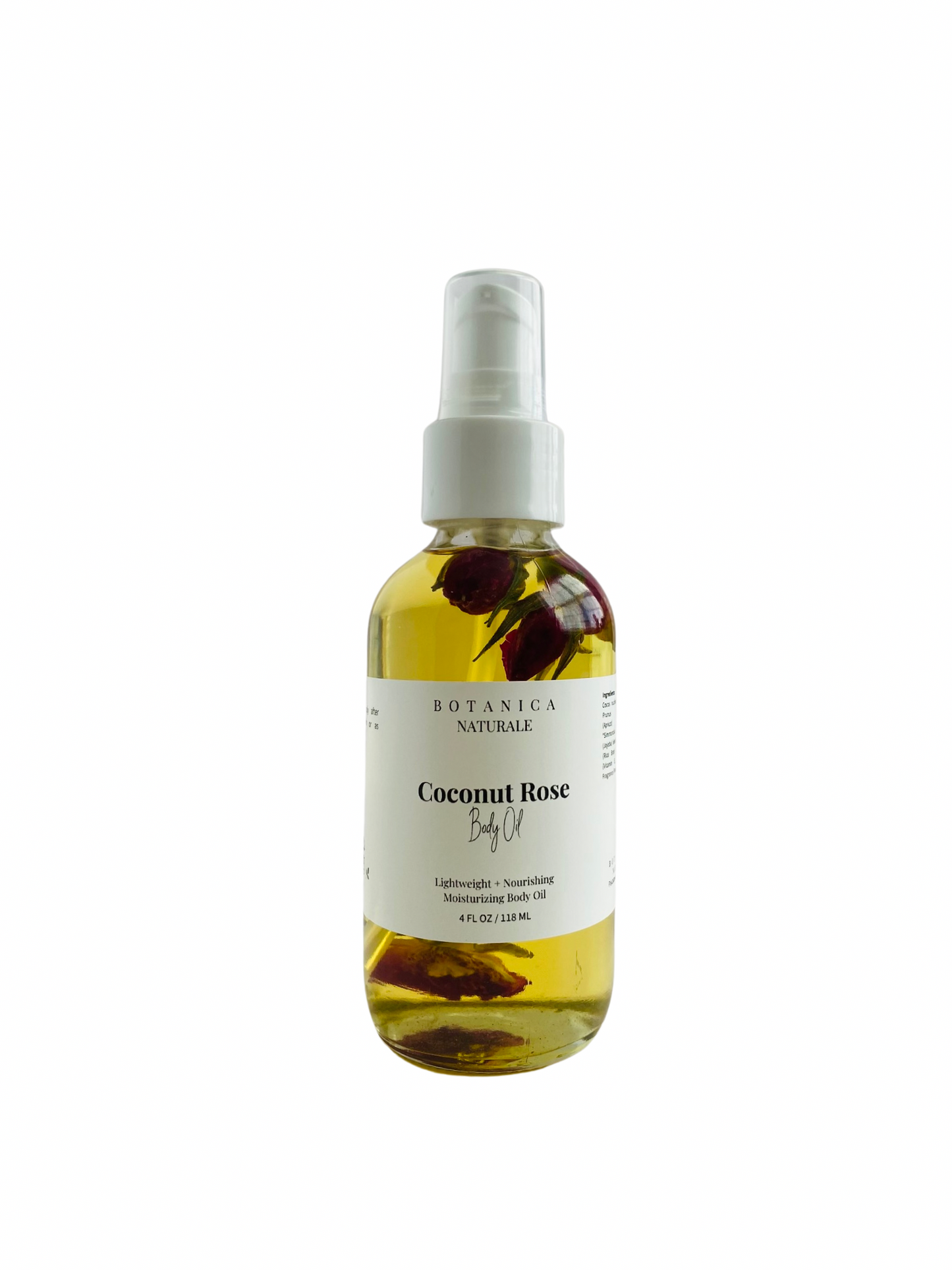 Coconut Rose Body Oil