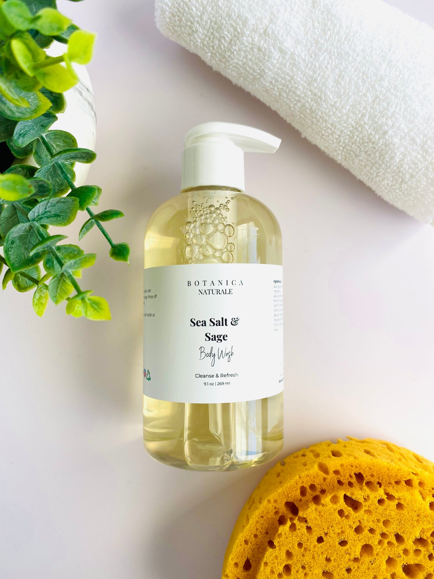 Sea Salt & Sage Bath Bundle