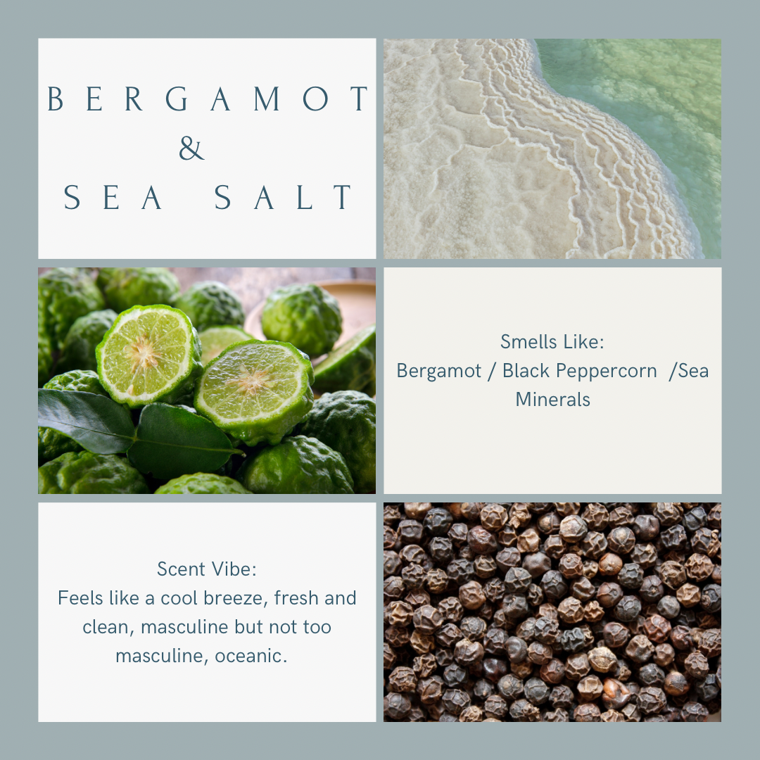Bergamot & Sea Salt Candle 7oz