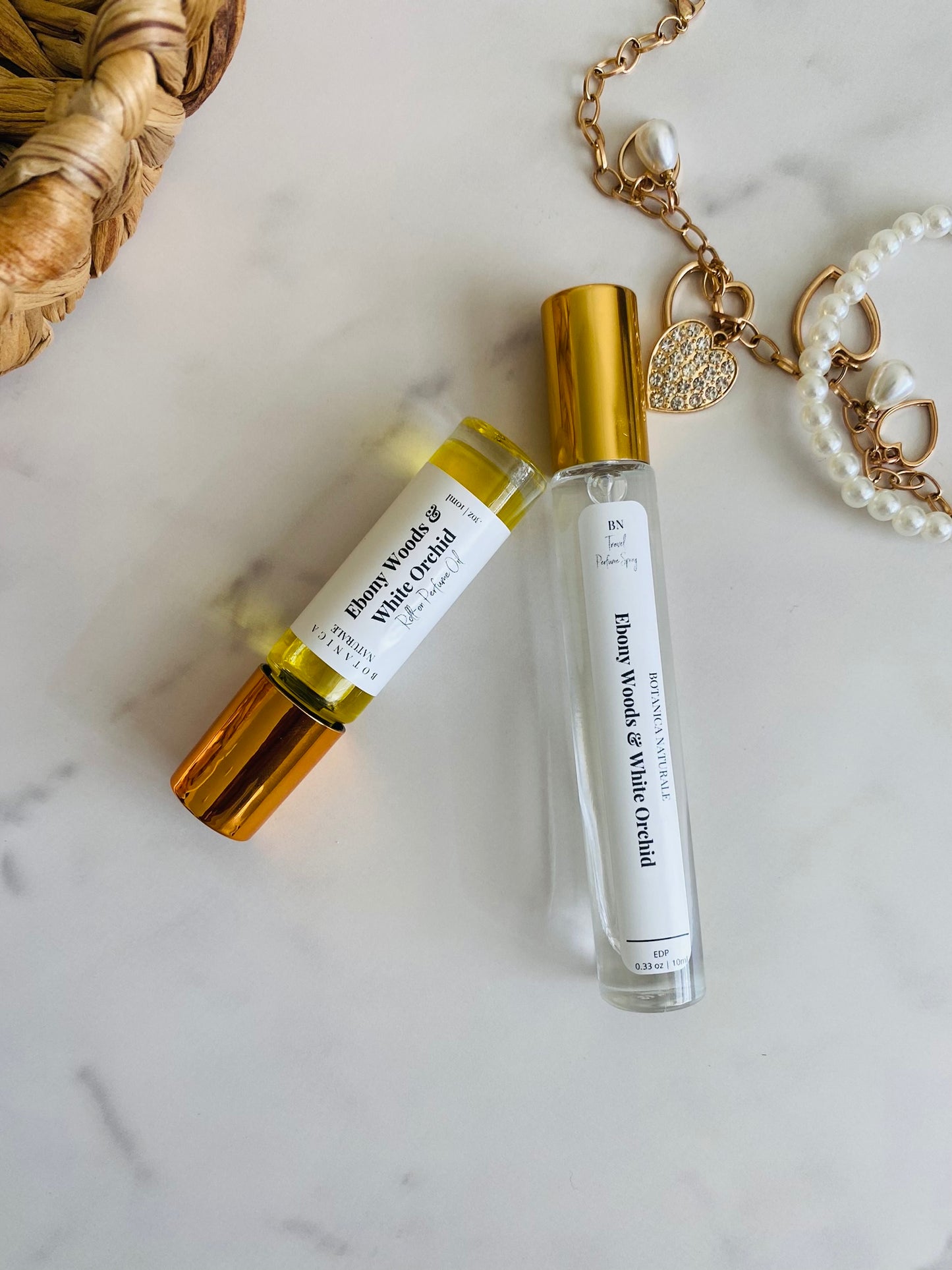 Ebony Woods & White Orchid Perfume Bundle