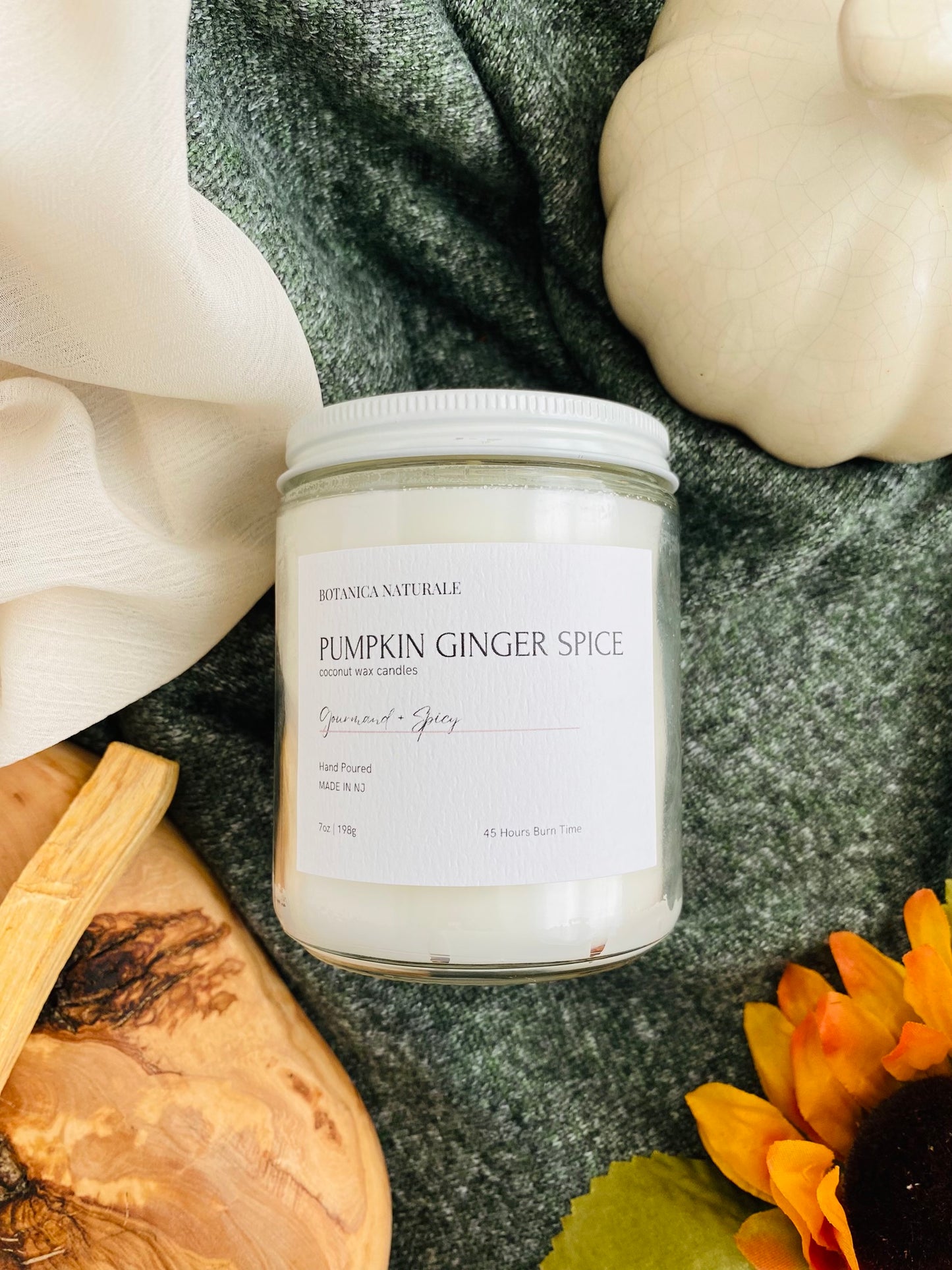 Pumpkin Ginger Spice Candle 7oz
