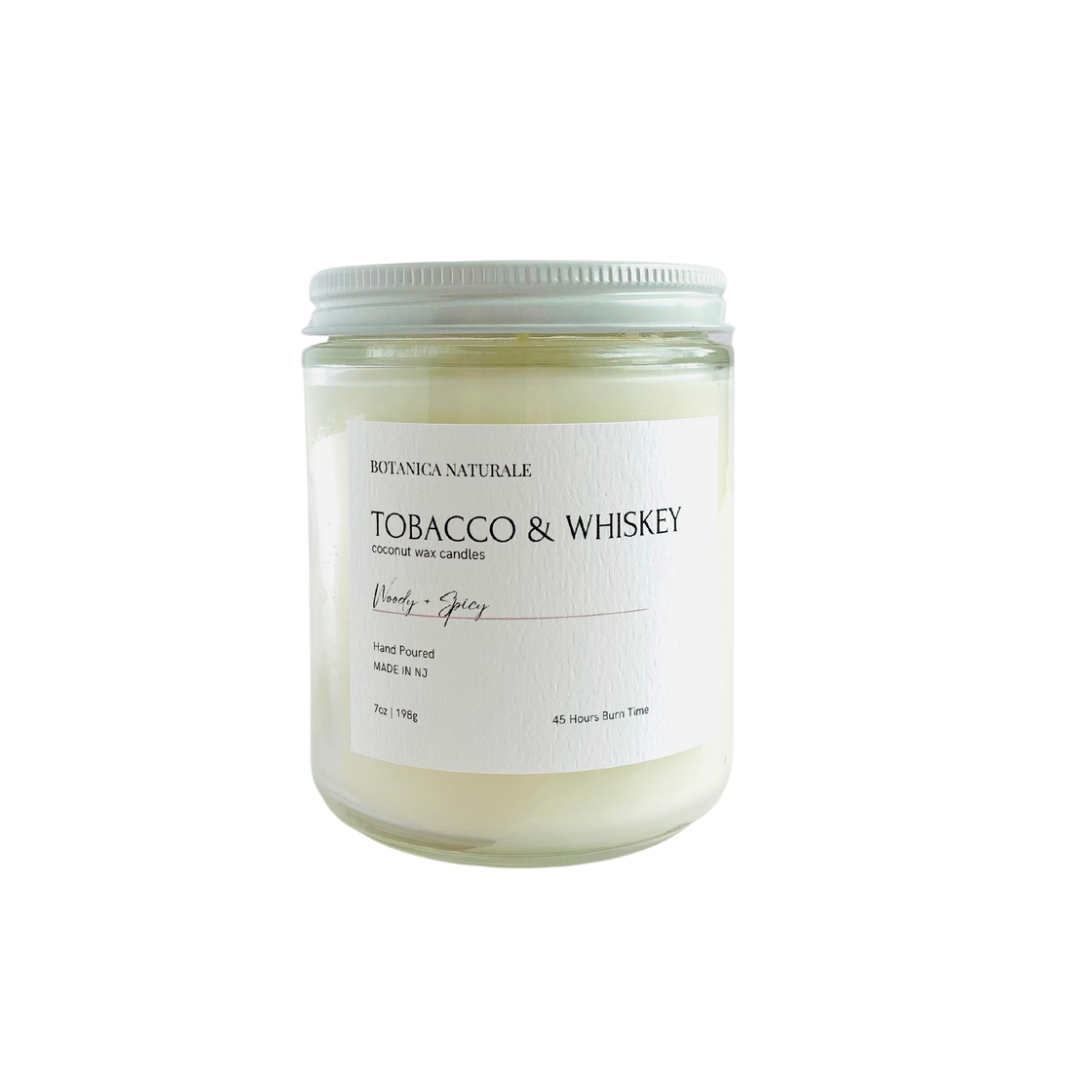 Tobacco & Whiskey Candle 7oz