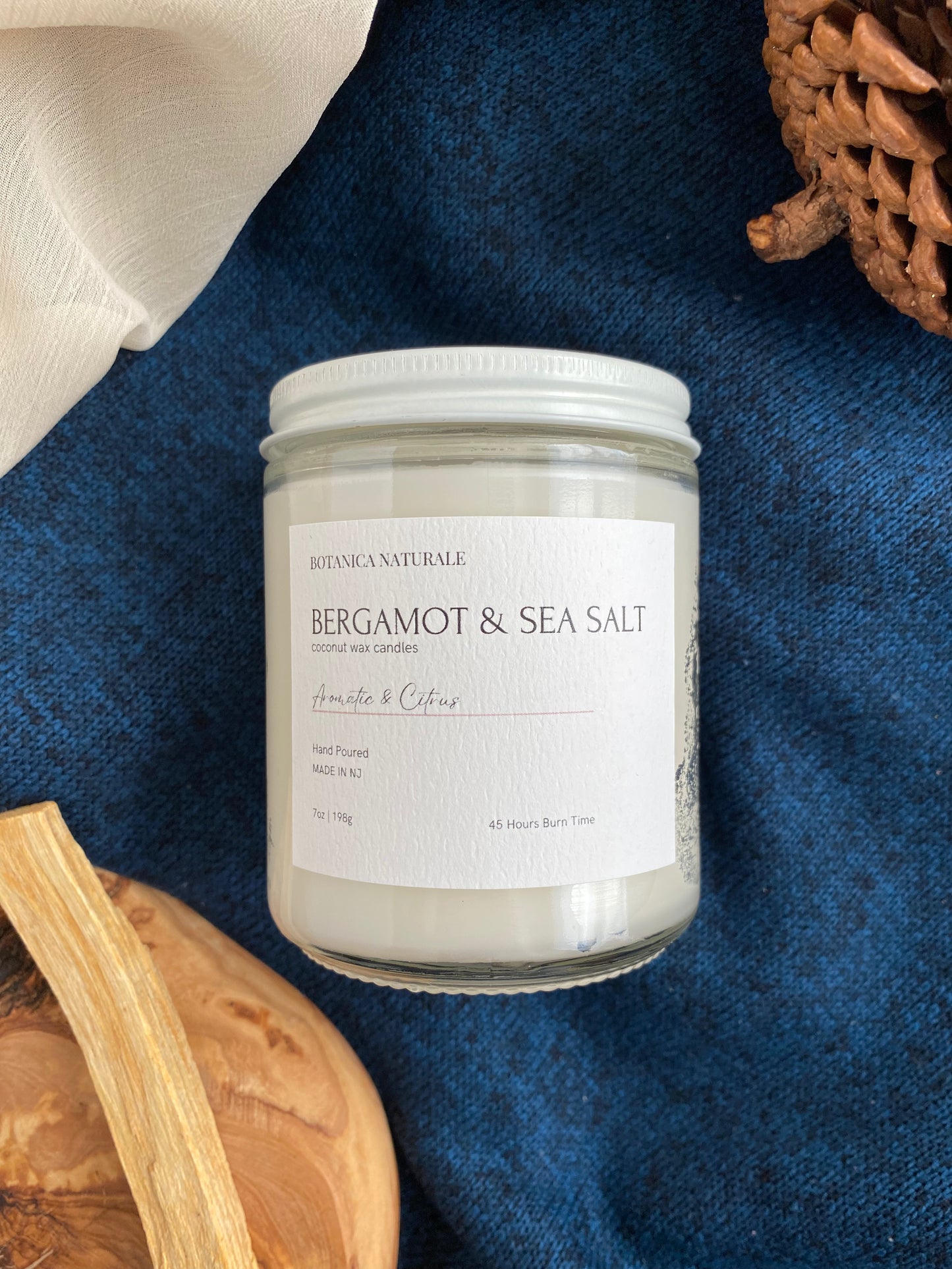 Bergamot & Sea Salt Candle 7oz