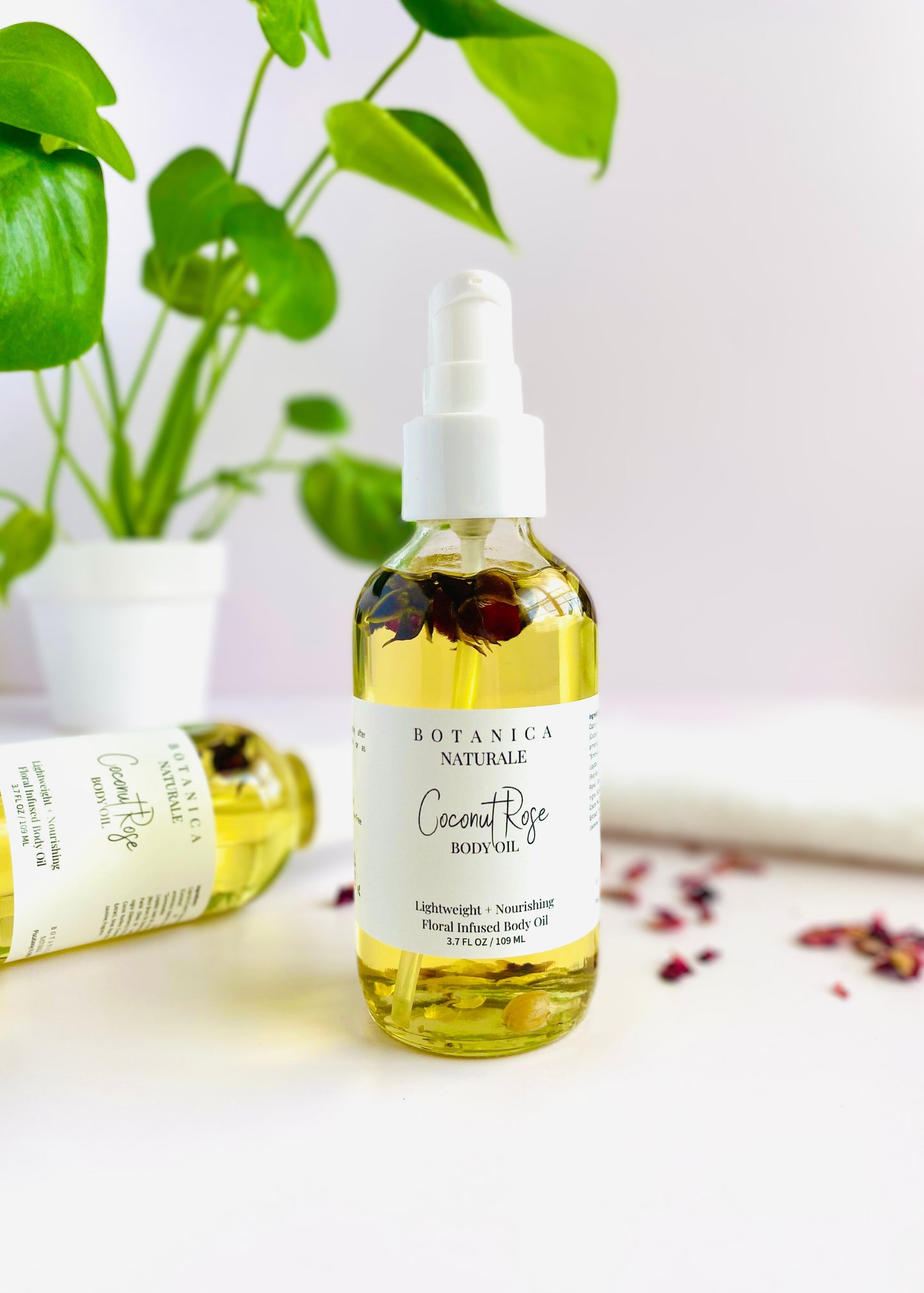 Coconut Rose Body Oil