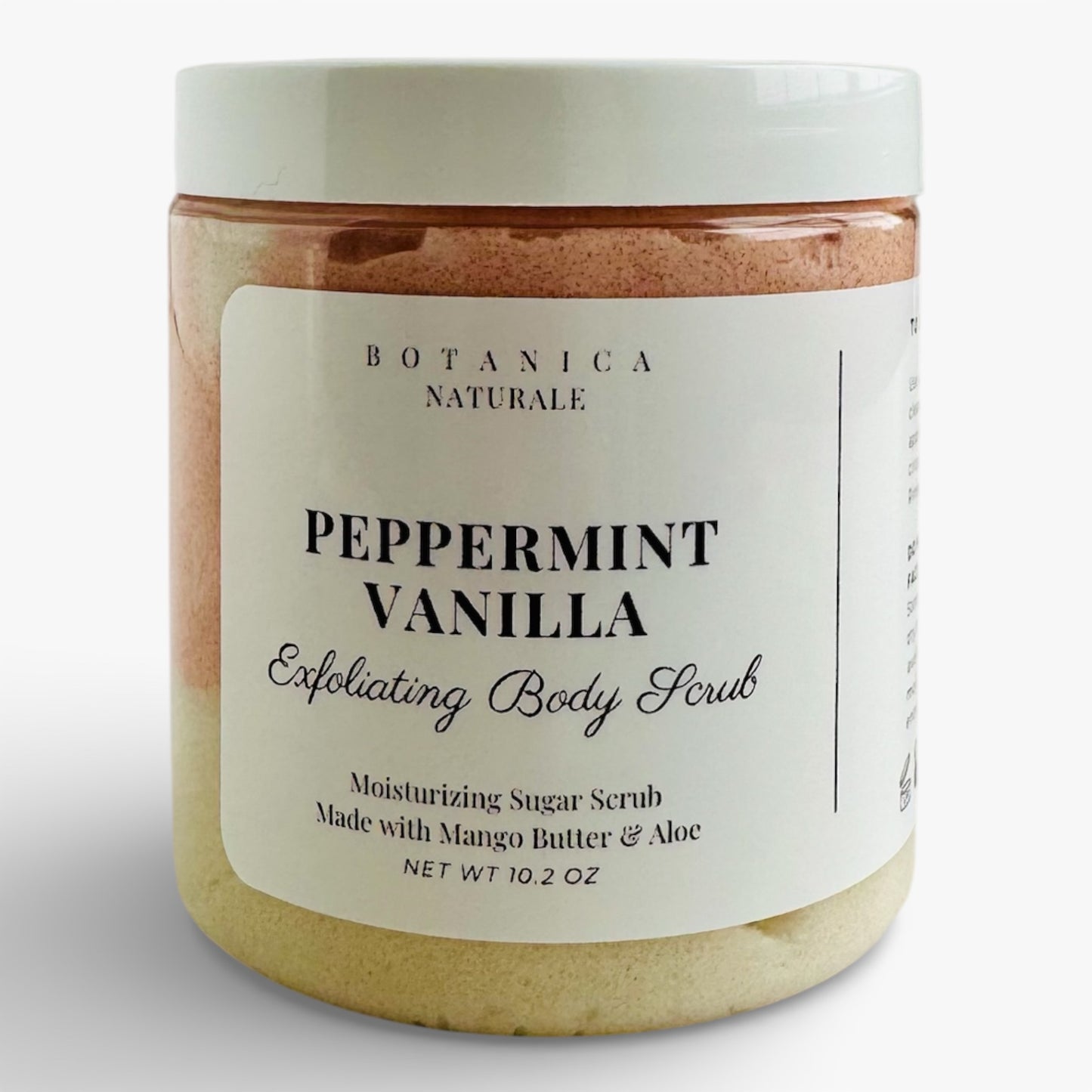 Peppermint Vanilla Exfoliating Body Scrub