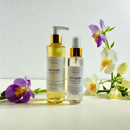 Iris Vanilla Body Oil & Dream Mist 2pc Bundle - NEW Scent