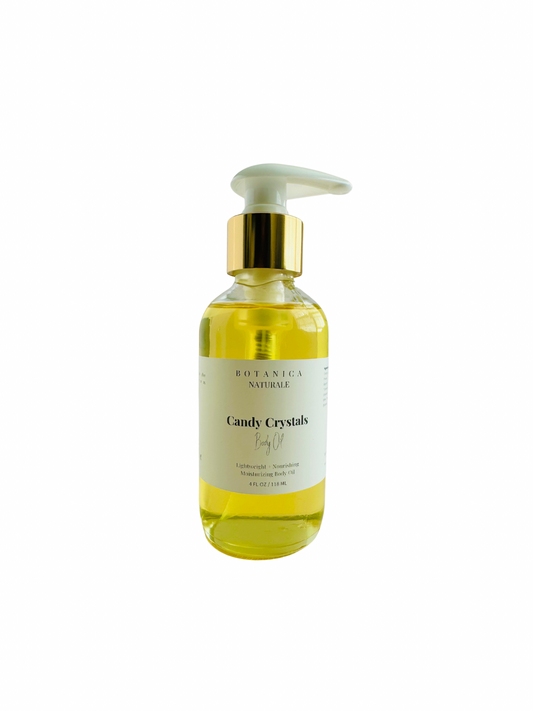 Candy Crystals Body Oil - Comparable to Vanilla Candy Rock