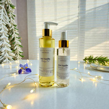 Iris Vanilla Body Oil & Dream Mist 2pc Bundle - NEW Scent