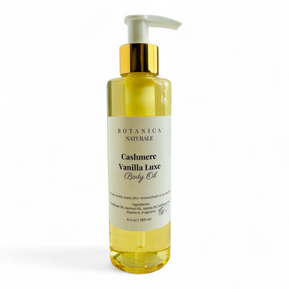 Cashmere Vanilla Luxe Body Oil