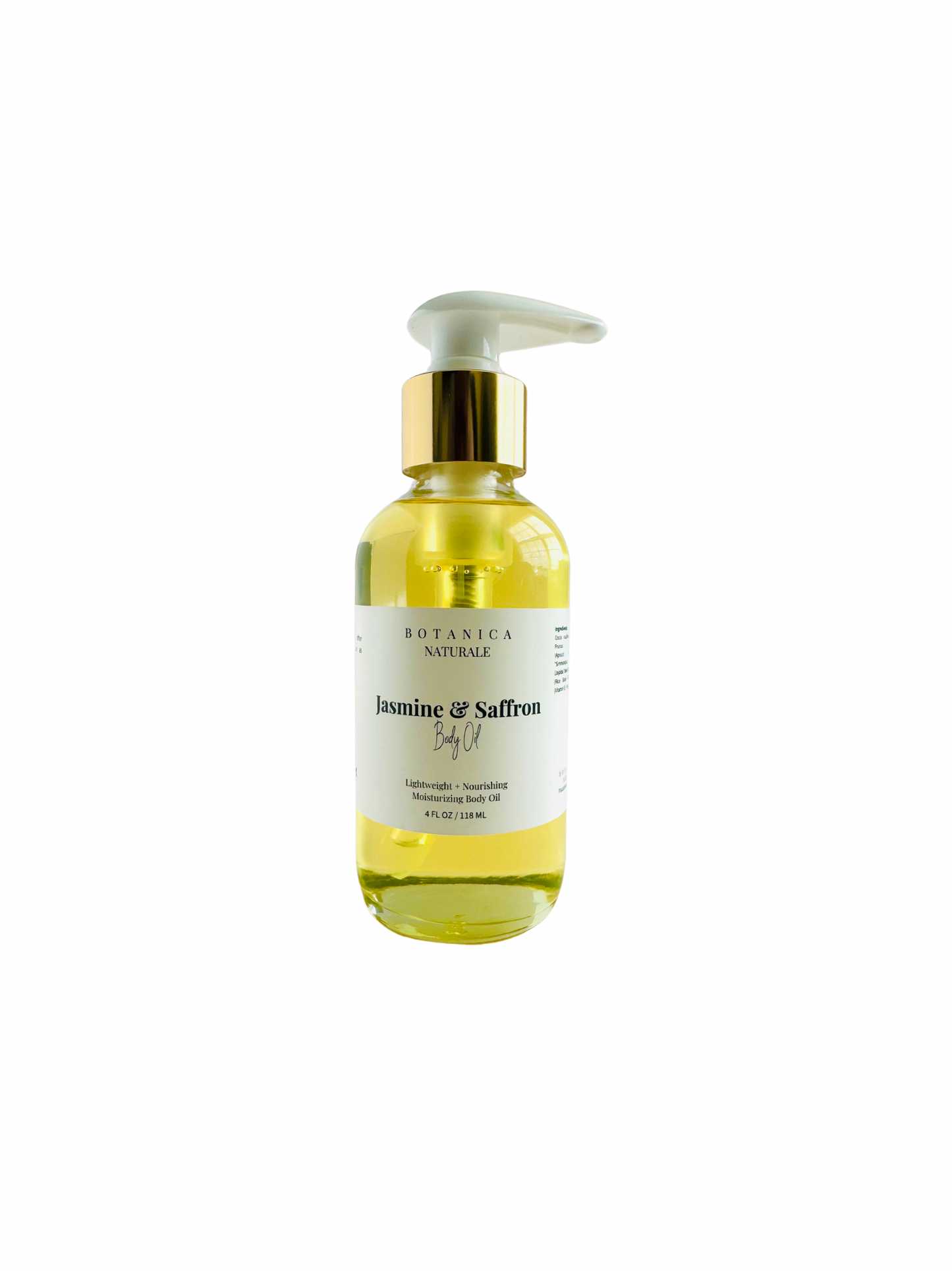 Jasmine & Saffron Body Oil - Inspired by Baccarat Rouge 540