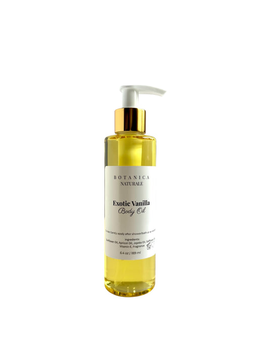 Exotic Vanilla Body Oil - Inspired by Madagascar Vanilla